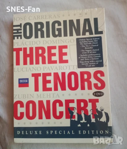 DVD The Original Three Tenors Concert