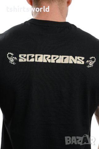 Нова мъжка тениска с дигитален печат на музикалната група Scorpions - Sting in the Tail С ГРЪБ, снимка 8 - Тениски - 40433930
