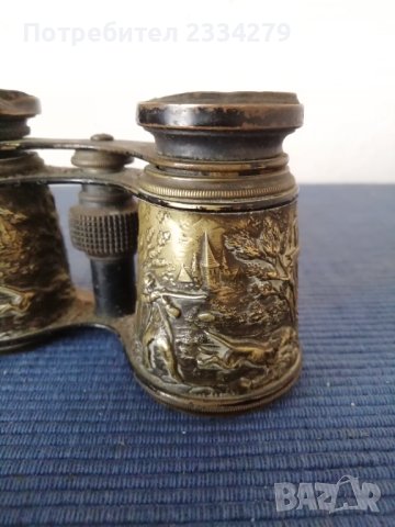 Стари бинокъли използвани и във войната.  N:3 малък бинокъл, немски с,, ЛОВНИ МОТИВИ", снимка 9 - Антикварни и старинни предмети - 44009907