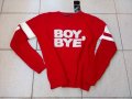  Пуловер Boy Bye в червен цвят - (С, М и Л ) , снимка 2