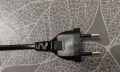 Захранващ кабел, 2x0.75mm2, 1.6 m, двуполюсен щепсел, черен, снимка 6