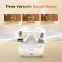 Linsoul Kiwi Ears Attiva OWS безжични слушалки, Open Ear Bluetooth 5.4 с ANC шумопотискане, бели, снимка 6