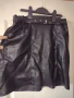 Кожена пола с джобчета, снимка 1