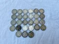 ЛОТ от сребърни монети 50 лева 1930 / 1934г. №4022, снимка 7