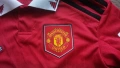 Adidas MANCHESTER UNITED Kids Footbal T-Shirt Размер 9-10 г / 140 см детска футболна тениска 19-68, снимка 4