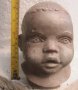 Бебе реалистична глава автор скулптура фигура пластика бюст, снимка 2