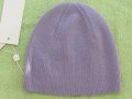  Лилава машинно плетена шапка, 100% кашмир, Монголия, снимка 4