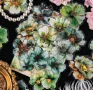 20 цветя роза божур самозалепващи лепенки стикери декор ръчна изработка украса, снимка 5