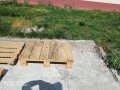 Продавам нови палети с колелца,без колелца и кашпи от дърво, снимка 4