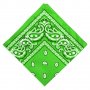 Бандана - Хип Хоп шал - Светло зелен, снимка 3