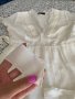 Официална бяло кремава рокля , снимка 13