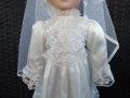 Колекционерска порцеланова кукла - булка, снимка 3