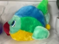 Рибата- дъга красива плюшена, снимка 1