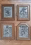 Релефни калаени картини 4бр., снимка 2