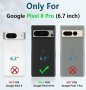 Нов Защитен Кейс Калъф Google Pixel 8 Pro: Военен Стойка Противоударен, снимка 8