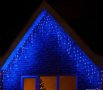 21м  117лв Мигащи светещи лампички тип Висящи 45метра БЕЛИ/ ТОПЛА/ ЦВЕТНА/ СИНЯ Светлина Коледни лам, снимка 3