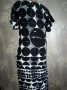 Didi S/M-Нова права рокля в черно и бяло, снимка 4