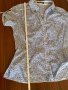 Памучна блуза с къс ръкав, вталена, снимка 8