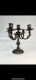 Калаен свещник с пет рамена, снимка 2
