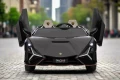 Акумулаторна Двуместна КОЛА Lamborghini SIAN  24V функция дрифт, снимка 13