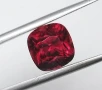 Първокласен чеврен шпинел от Мианмар 2.96кт! Сертифициран!, снимка 11