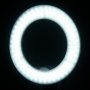 LED лампа Ring 10" - 8W - бяла/черна, снимка 7