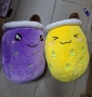 Boba Tea 35cm плюшени играчки, Bubble Tea Бабъл Шейк плюшена играчка, снимка 1