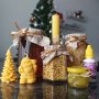 Коледни Свещи от Пчелен Восък , снимка 1 - Декорация за дома - 43000893