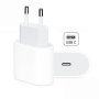 Зарядно с кабел 1м. съвместими с Apple, iPhone, USB-C, Lightning, 20W, снимка 2