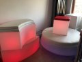 LED PVC мебели под наем, светещи коктейлни маси, ЛЕД светещи барове, снимка 8
