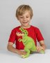 Нова Играчка Интерактивен Динозавър Gigantosaurus 14 инча Деца Подарък, снимка 3