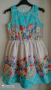 128 IVON красива празнична рокля за малка дама, снимка 1 - Детски рокли и поли - 36458069