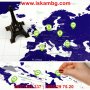 Светеща скреч карта на света Travel Life, Ден и нощ, снимка 11