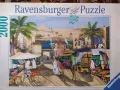 Пъзел "Pyramids along the Nile" Bohlman 2000г. Ravensburger 2000 части, снимка 1