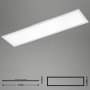 LED панел  Ултра-тънък  - Таванна лампа Правоъгълна (100 x 25 х 6 см), снимка 5