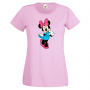 Дамска тениска Minnie Mouse 9 Подарък,Изненада,Рожден ден,, снимка 5