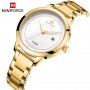 Дамски часовник NAVIFORCE Clarity Gold/White 5008 GW., снимка 1 - Дамски - 34743908