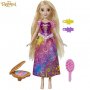 DISNEY PRINCESS Кукла с цветни кичури РАПУНЦЕЛ, снимка 4