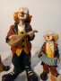 Колекция италиански статуетки ка клоуни музиканти  Formano, снимка 2