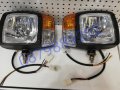 Фар с вграден мигач и габарит за камион,трактор,багер и др, снимка 5