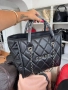 Луксозна Черна чанта Ch@nel/SG109x, снимка 4
