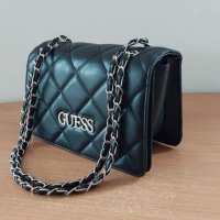 Черна луксозна чанта Guess код SG46M, снимка 2 - Чанти - 43263081
