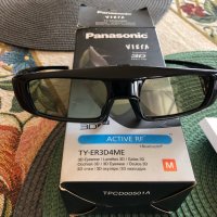 Активни 3D очила Panasonic, снимка 1 - Стойки, 3D очила, аксесоари - 33347550