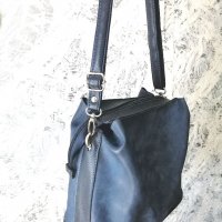 Дамска чанта от естествен велур , снимка 3 - Чанти - 32333820