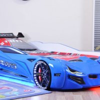 Детско Легло Кола Super Car GTI 1, снимка 5 - Спални и легла - 37447771