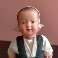 Колекционерска кукла France Celluloid 15 см, снимка 12 - Колекции - 44065609
