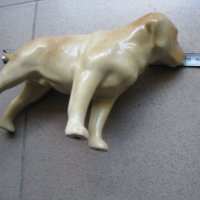 Порцеланова статуетка куче, снимка 5 - Антикварни и старинни предмети - 28539923