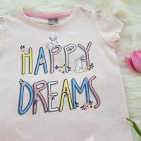 Лятна пижама "Happy Dreams" 2,3,4,5,6 години, снимка 3 - Детски пижами - 28689213