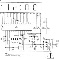 LM8560 LED Clock IC, интегрална схема за LED часовник , снимка 2 - Друга електроника - 40524150