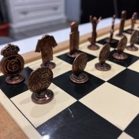 Фигури за шах на Real Madrid, снимка 2 - Шах и табла - 44103649